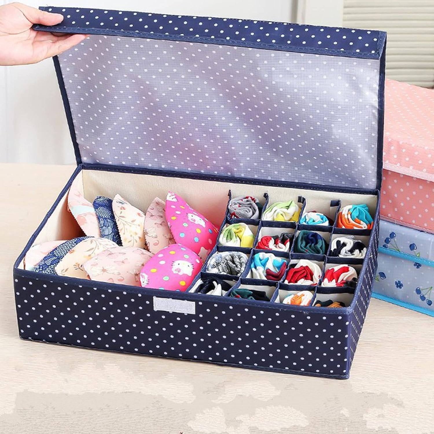 Innerwear Organizer 16+1 Compartment